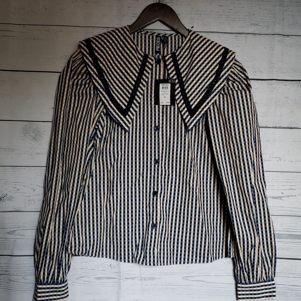 Pieces Buttondown shirt NWT